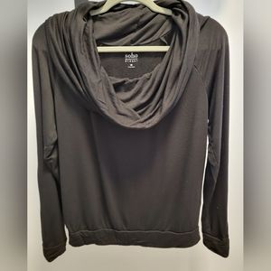 Gray Sweater/Sweatshirt w/loose neck